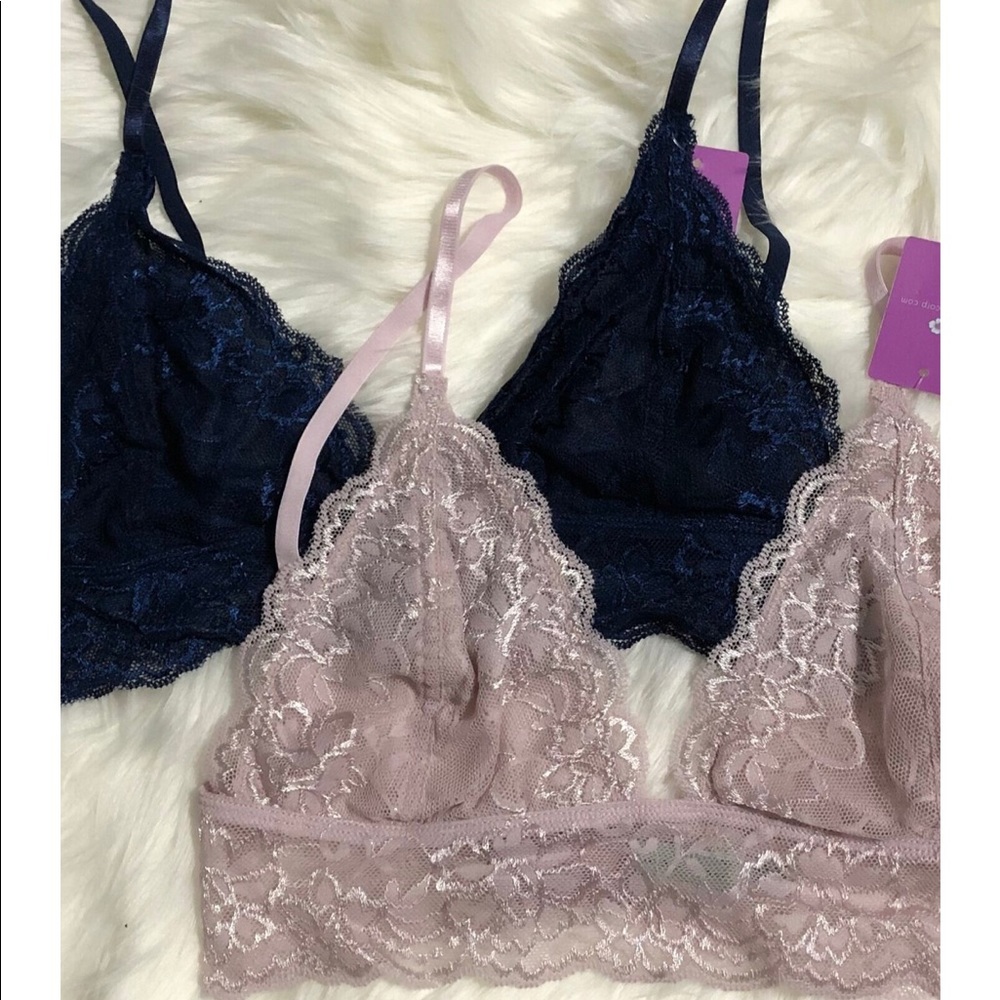 NWT Lacy Unlined Bralette